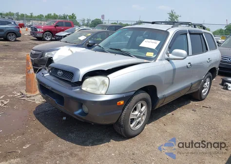 2004 Hyundai Santa Fe Gls/Lx из США, поврежденный, VIN KM8SC13E64U618009